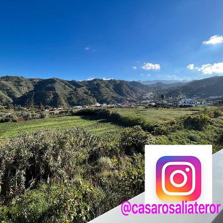 Casa Rosalía. Apartamento Con Vistas A La Montaña Teror Exterior foto